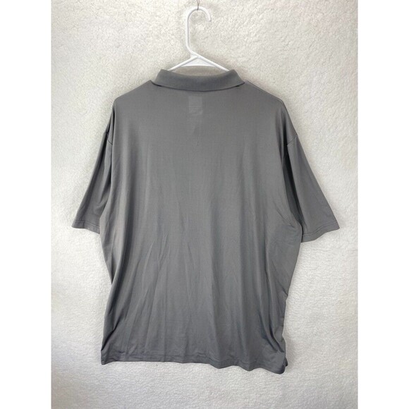 Callaway Polo Shirt Men’s Gray Black Dri-Fit Performance Golf Short Sleeve XL - Picture 7 of 7